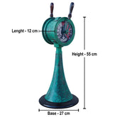 handcrafted brass engine room telegraph